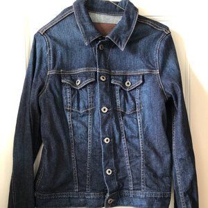 Adriano Goldschmeidt  AG Jeans stretch Denim Jacket dark wash L